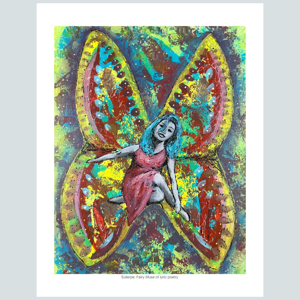 Fairy Muse Euterpe | Art Print