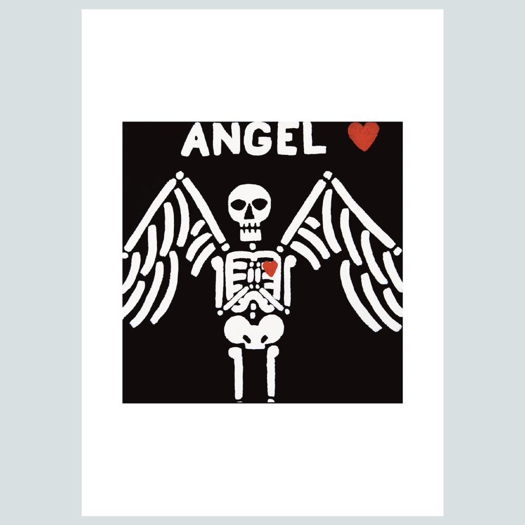 Angel Skeleton | Art Print