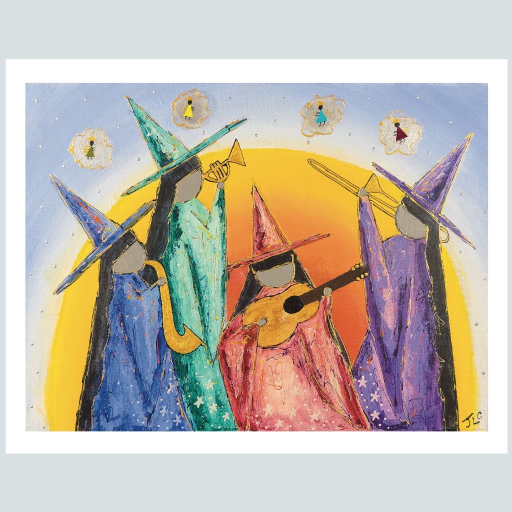 Jazz Witches | Art Print