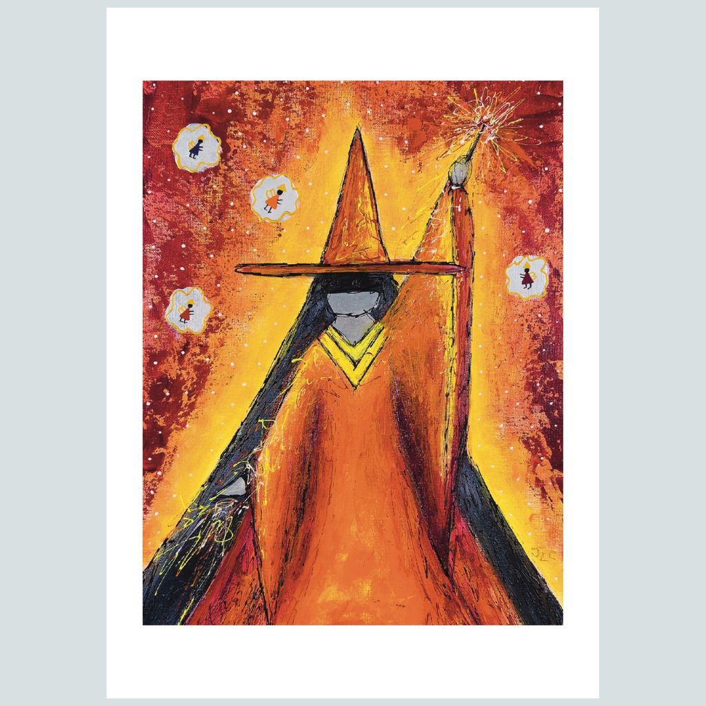 Witch Elements: Fire | Art Print
