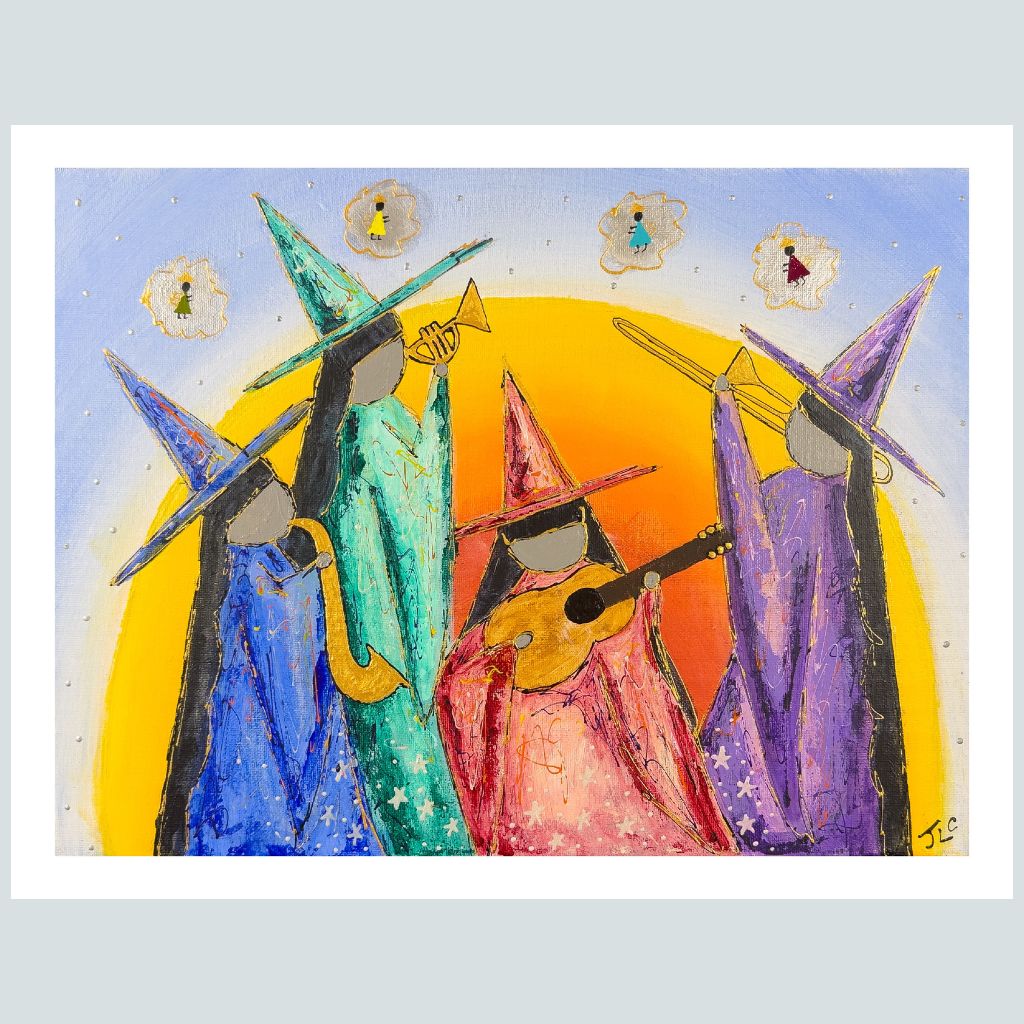 Jazz Witches | Art Print